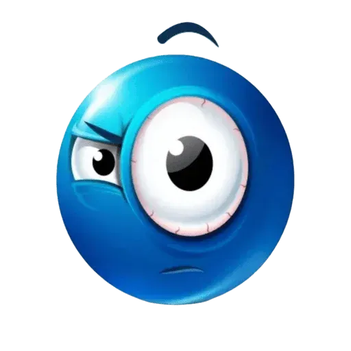blue_smiley sticker 38