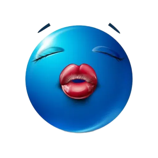blue_smiley sticker 42
