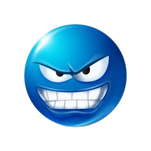 blue_smiley sticker 46