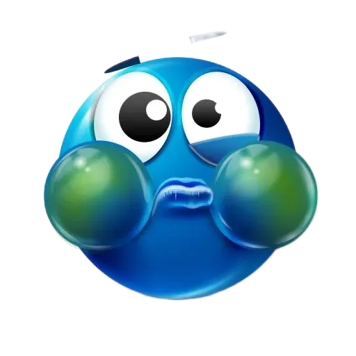 blue_smiley sticker 48
