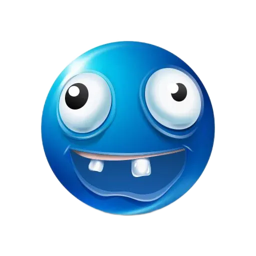 blue_smiley sticker 50