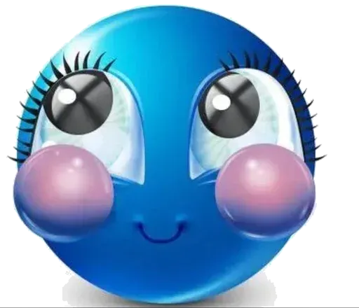 blue_smiley sticker 6