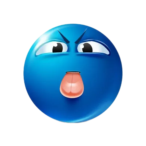 blue_smiley sticker 51