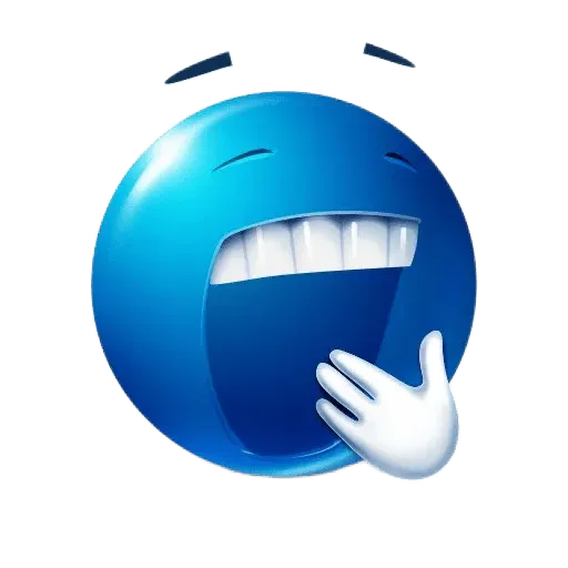 blue_smiley sticker 57