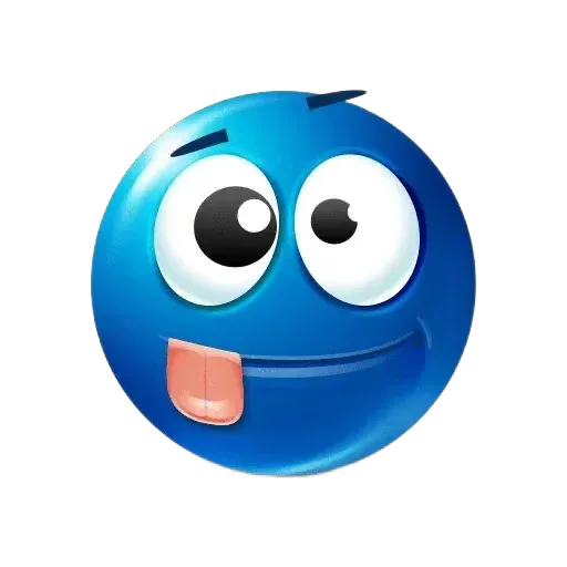 blue_smiley sticker 58