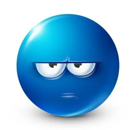 blue emoji sticker 11