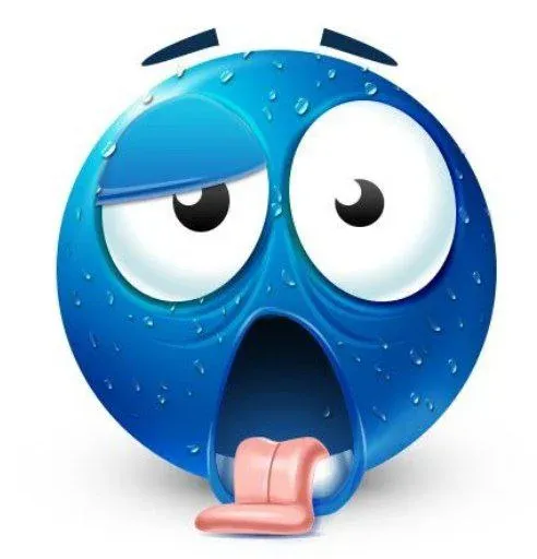 blue emoji sticker 18