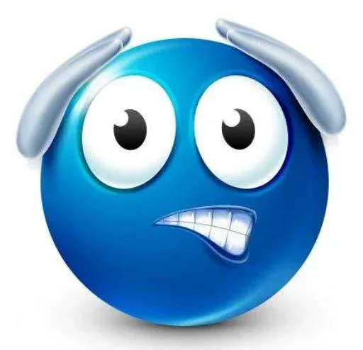 blue emoji sticker 20