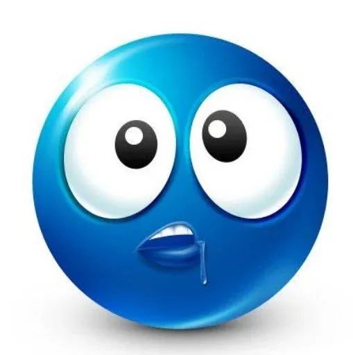 blue emoji sticker 21