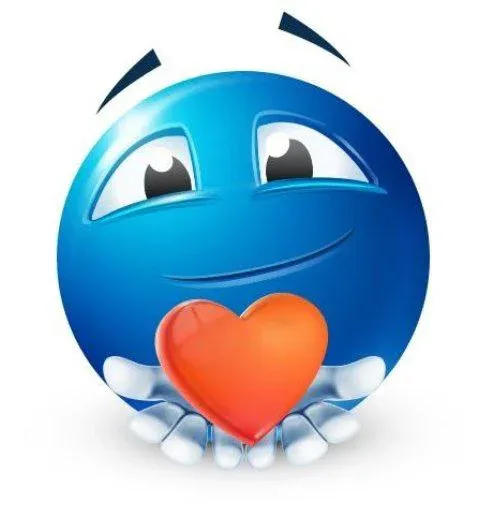 blue emoji sticker 27