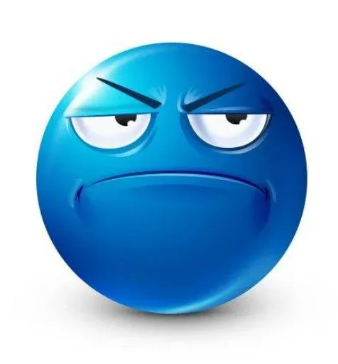 blue emoji sticker 29