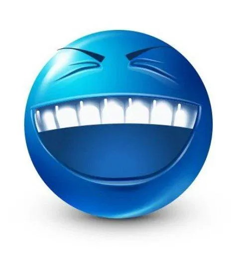 blue emoji sticker 33