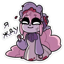 Бони Прасковья Мышкина sticker 11
