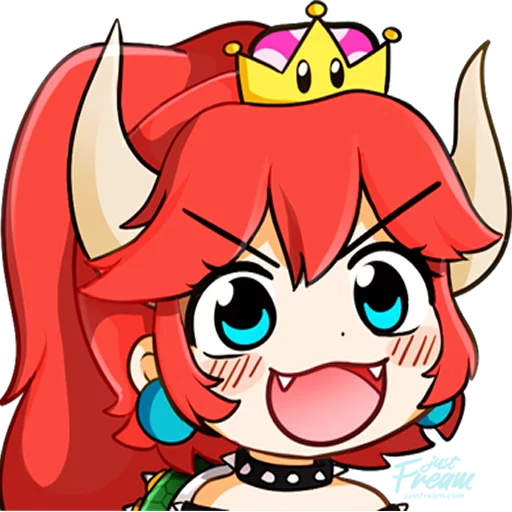Bowsette hotpack Telegram sticker pack