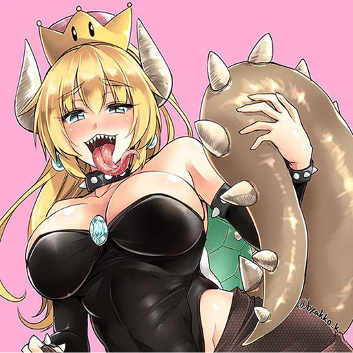 Bowsette hotpack sticker 12