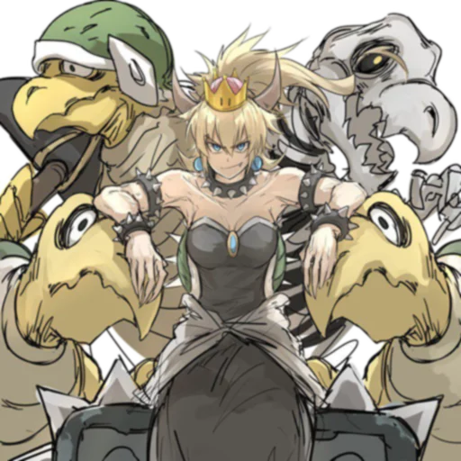 Bowsette hotpack sticker 5