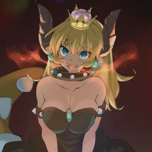 Bowsette hotpack sticker 10