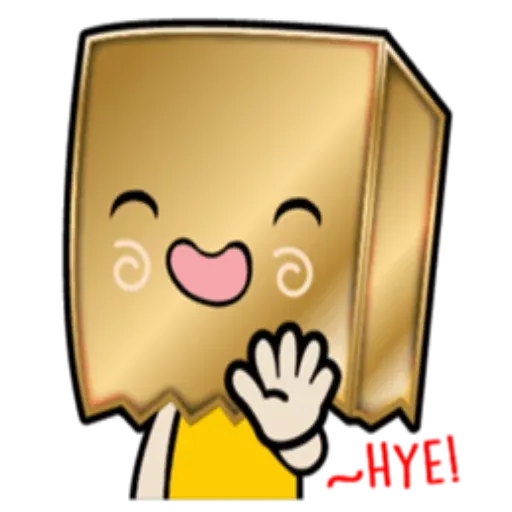 Box Head Telegram sticker pack