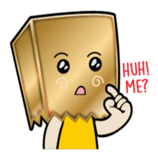 Box Head sticker 2