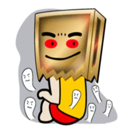 Box Head sticker 25