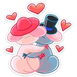 Бри и Блю sticker 9