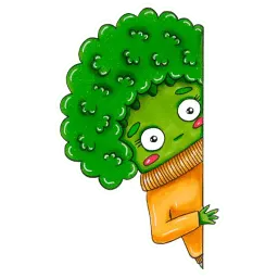 Little Broccoli sticker 2