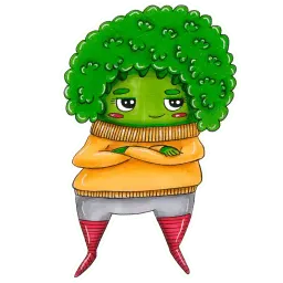 Little Broccoli sticker 11