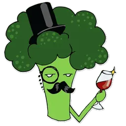 Брокколи Альберт sticker 6