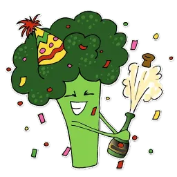 Брокколи Альберт sticker 8