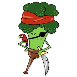 Брокколи Альберт sticker 10