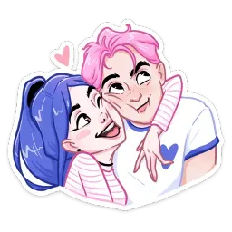 Бабл и Гам sticker 3