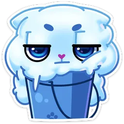 Котялок в ведёрке sticker 6
