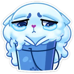Котялок в ведёрке sticker 8