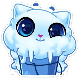 Котялок в ведёрке sticker 9