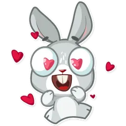 Boo the Bunny sticker 2