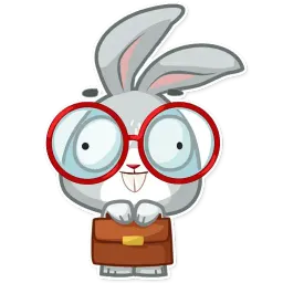 Boo the Bunny sticker 6