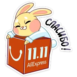 Пончик с Aliexpress sticker 7