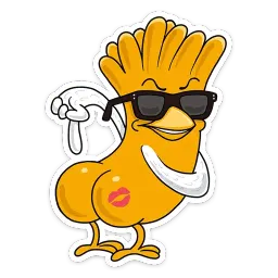 Чикен Фри sticker 3