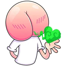 Попоголовый sticker 2