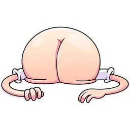 Попоголовый sticker 11