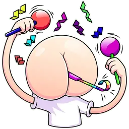 Попоголовый sticker 5