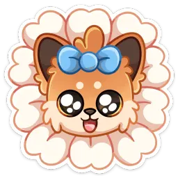 Кнопа sticker 8