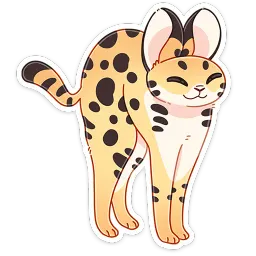 Тортик Анастасия Север sticker 4