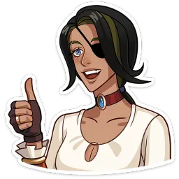 Капитан Роуз Луиза Сато sticker 6
