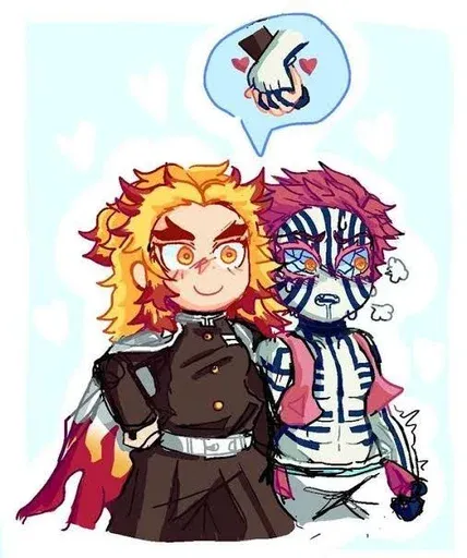 casais_kimetsu sticker 5