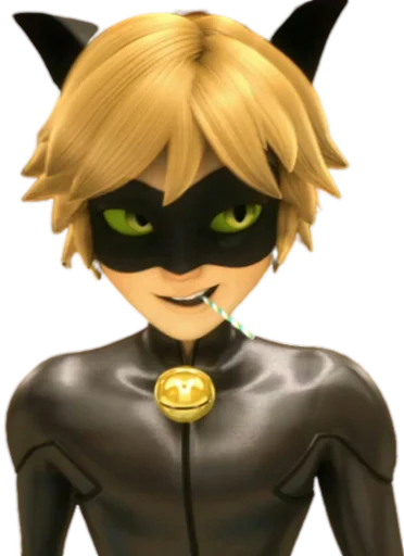 Cat Noir - Miraculous Telegram sticker pack