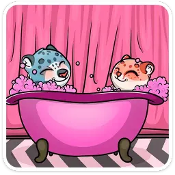 Кошачьи нежности :: @stickroom sticker 12