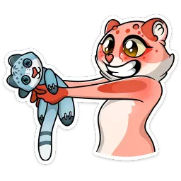 Кошачьи нежности :: @stickroom sticker 3