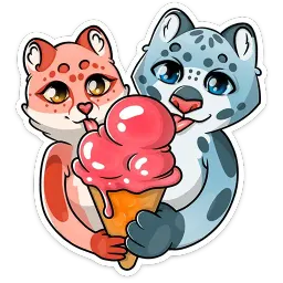 Кошачьи нежности :: @stickroom sticker 10