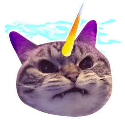 ✨ Котики-единороги @lennysticker sticker 2